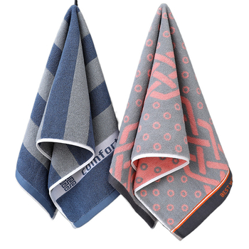 Pamukani ručnik za lice, 100% pamuk, debeli, visoka upijnost, Jacquard tkivo, za odrasle i djecu