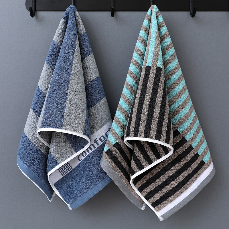 Pamukani ručnik za lice, 100% pamuk, debeli, visoka upijnost, Jacquard tkivo, za odrasle i djecu