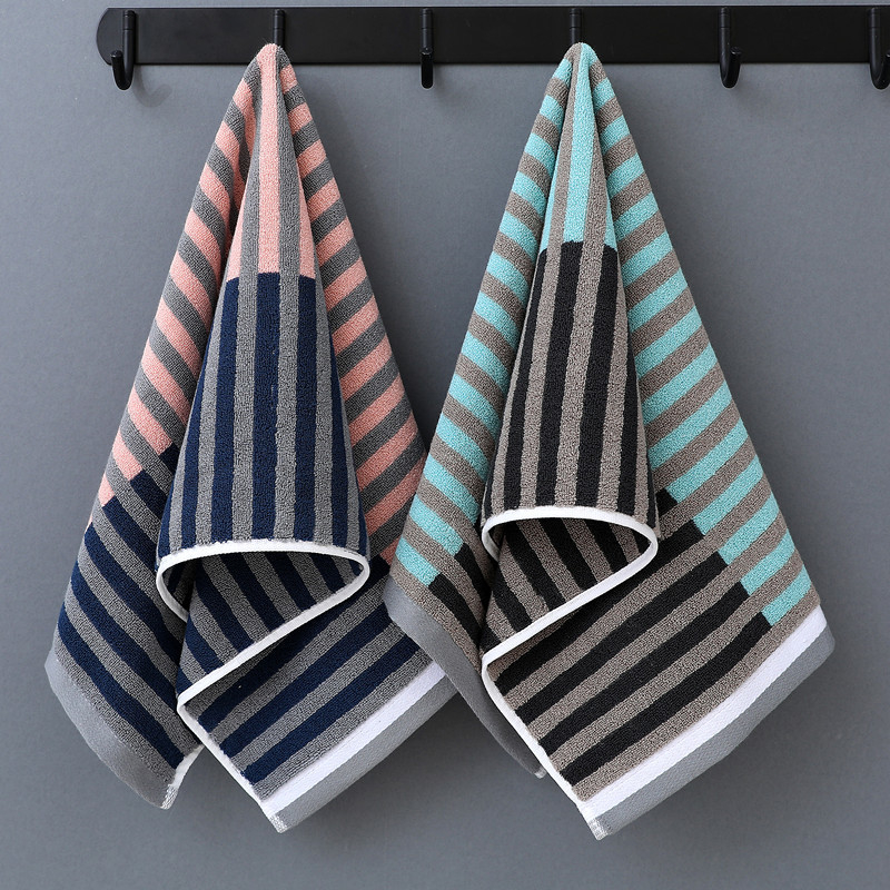 Pamukani ručnik za lice, 100% pamuk, debeli, visoka upijnost, Jacquard tkivo, za odrasle i djecu