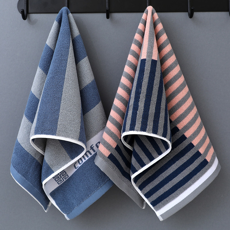 Pamukani ručnik za lice, 100% pamuk, debeli, visoka upijnost, Jacquard tkivo, za odrasle i djecu