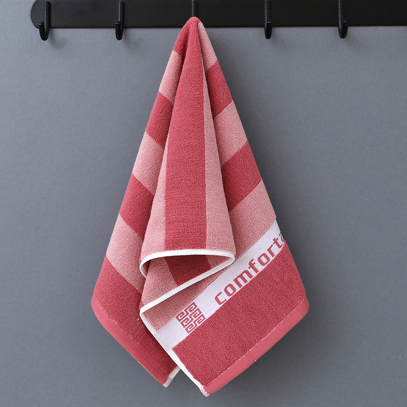 Pamukani ručnik za lice, 100% pamuk, debeli, visoka upijnost, Jacquard tkivo, za odrasle i djecu