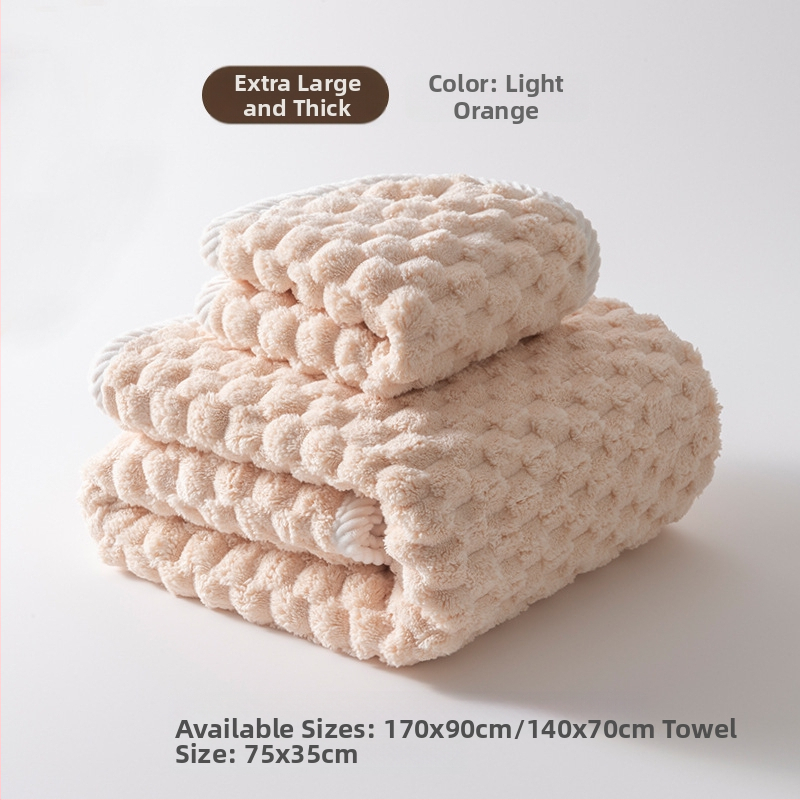 Set od tri ručnika za kupanje, poliesterska vlakna, 150D pređa, ravno tkanje