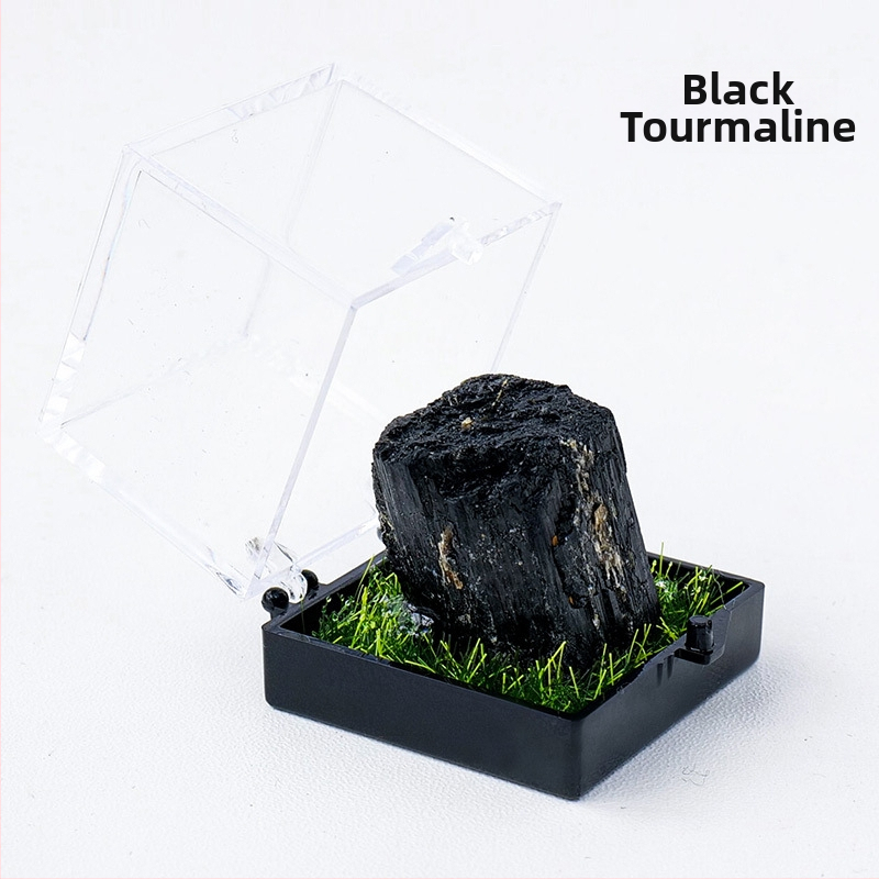 Kristal od sirovog kamena, mini krajolik ukras, moderni minimalistički stil, edukativni poklon djeci