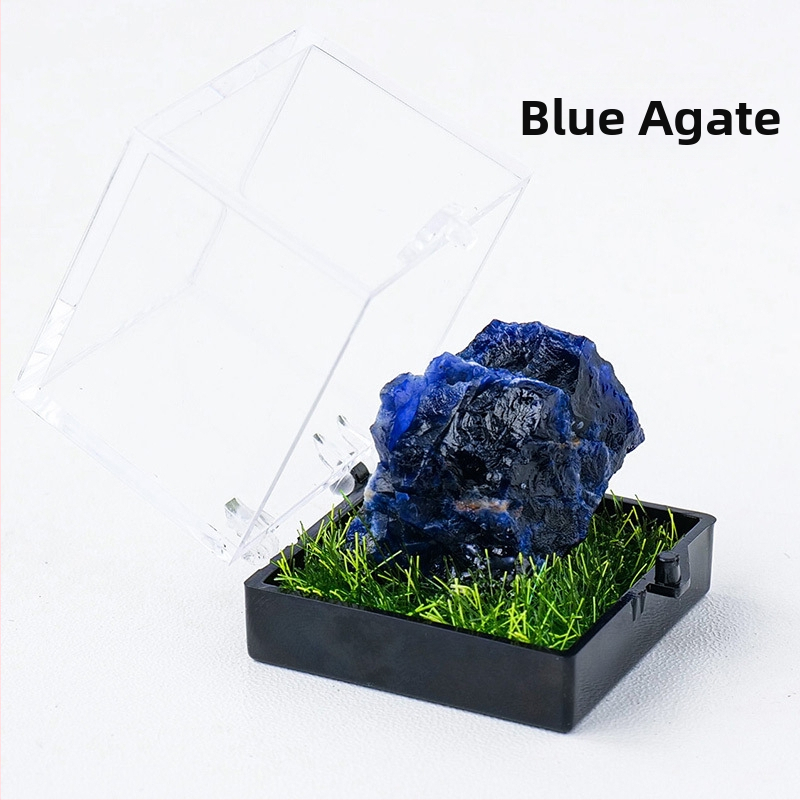 Kristal od sirovog kamena, mini krajolik ukras, moderni minimalistički stil, edukativni poklon djeci