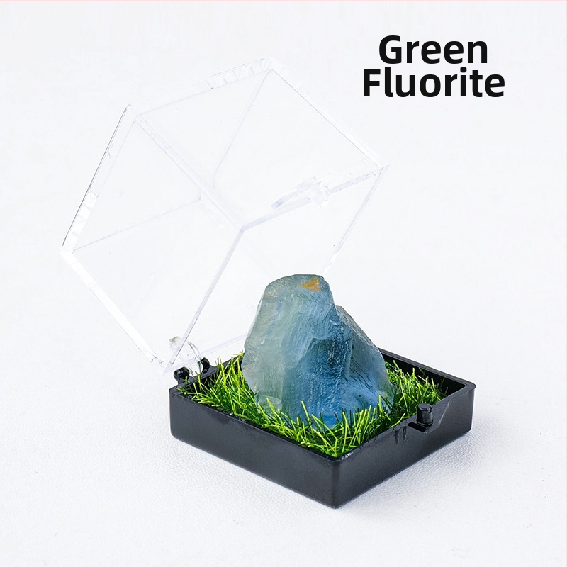 Kristal od sirovog kamena, mini krajolik ukras, moderni minimalistički stil, edukativni poklon djeci