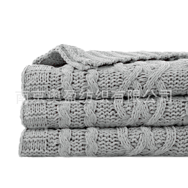 Chenille deka za kauč, polyester, težina oko 840 g, pogodno za sva godišnja doba, mogućnost prilagodbe