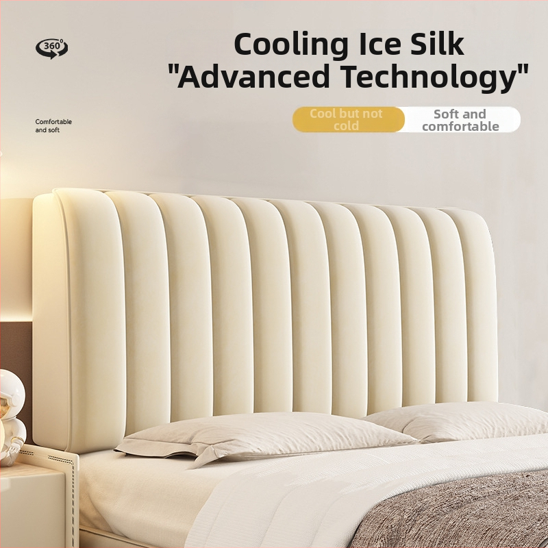 Husă pentru marginea patului – fleece de lapte, cusută, anti-coliziune, protecție împotriva prafului pentru toate sezoanele