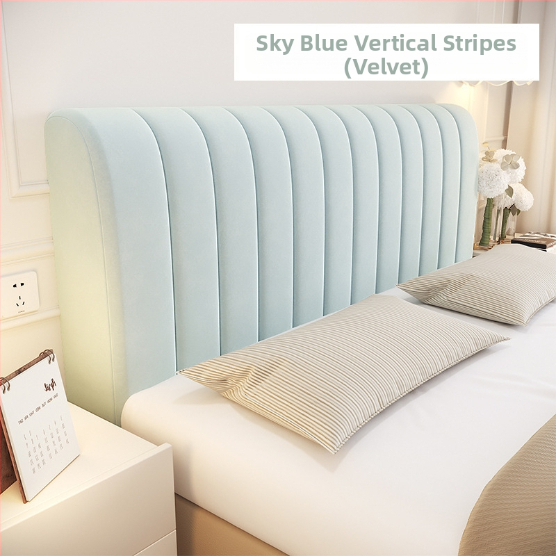 Husă pentru marginea patului – fleece de lapte, cusută, anti-coliziune, protecție împotriva prafului pentru toate sezoanele