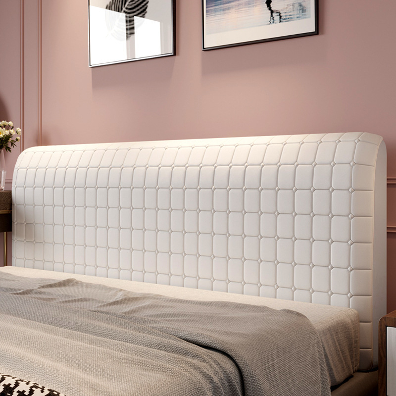 Husă pentru marginea patului – fleece de lapte, cusută, anti-coliziune, protecție împotriva prafului pentru toate sezoanele