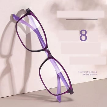 Нови ултралеки очила за четене за улични търговци, очила с висока разделителна способност за хора с пресбиопия, очила против синя светлина за хора на средна и по-възрастна възраст, семпъл дизайн за очила за четене с пресбиопия, продавани на улични сергии