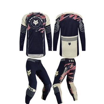 Downhill dviračių komplektas kalnų dviračių sportui — greitai džiūsta, kvėpuojantis, prakaito šalinimas, poliesterio audinys, universalus (vyrai ir moterys)