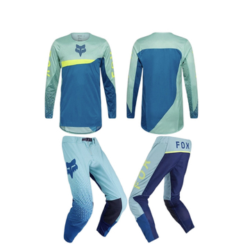 Downhill dviračių komplektas kalnų dviračių sportui — greitai džiūsta, kvėpuojantis, prakaito šalinimas, poliesterio audinys, universalus (vyrai ir moterys)