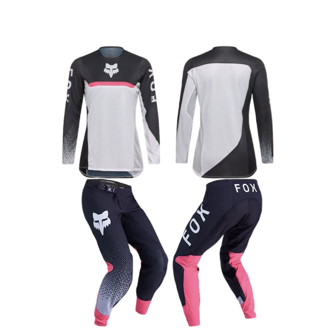 Downhill dviračių komplektas kalnų dviračių sportui — greitai džiūsta, kvėpuojantis, prakaito šalinimas, poliesterio audinys, universalus (vyrai ir moterys)