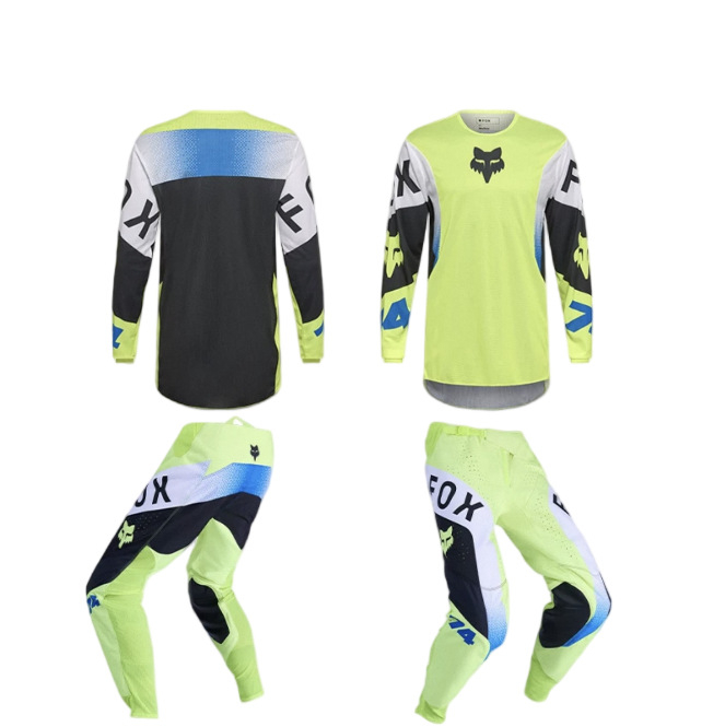 Downhill dviračių komplektas kalnų dviračių sportui — greitai džiūsta, kvėpuojantis, prakaito šalinimas, poliesterio audinys, universalus (vyrai ir moterys)