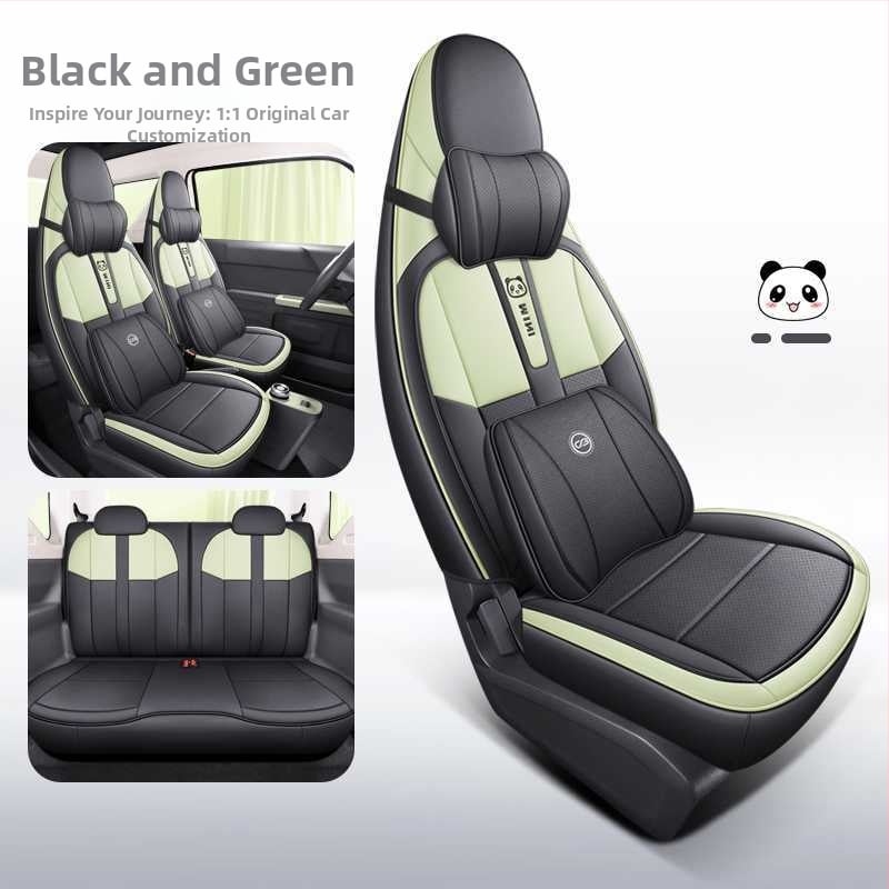Κάλυμμα καθίσματος Geely Panda Mini • Υλικό: Δέρμα • Διαμόρφωση/Εξατομίκευση: Ναι • Προδιαγραφές: Αποκλειστική κάλυψη οχήματος • Συμβατά μοντέλα: Geely Panda Mini • Βαθμός: 1