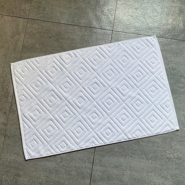 Japanski stil mini pamukasti kupaonski prostirac, 240 g upijajući, veličine 60×40 cm ili 80×50 cm