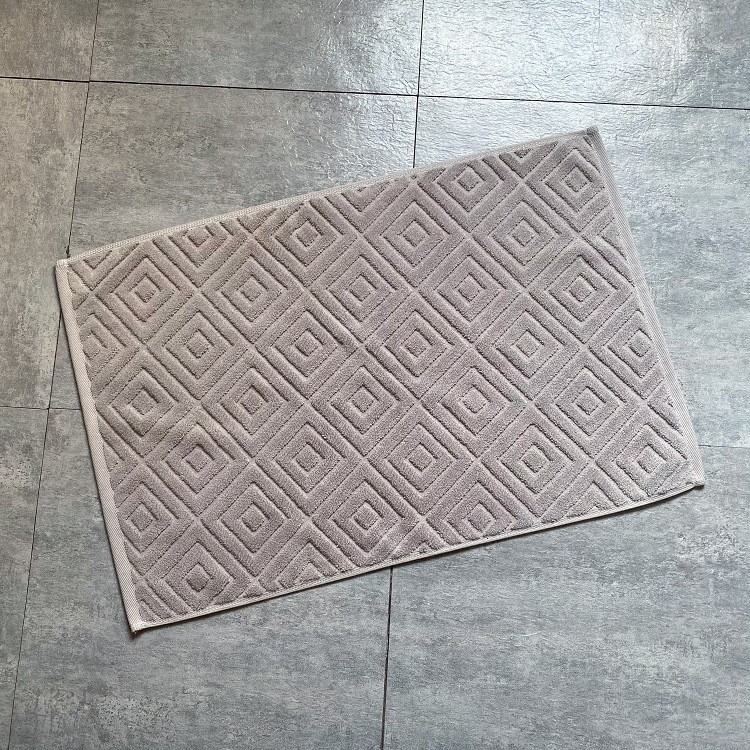 Japanski stil mini pamukasti kupaonski prostirac, 240 g upijajući, veličine 60×40 cm ili 80×50 cm