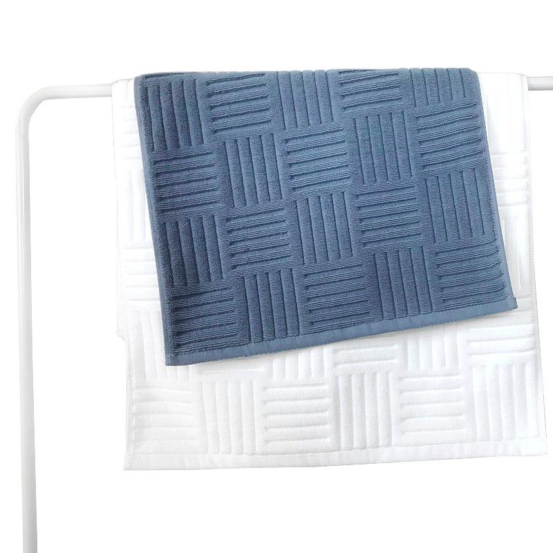 Japanski stil mini pamukasti kupaonski prostirac, 240 g upijajući, veličine 60×40 cm ili 80×50 cm