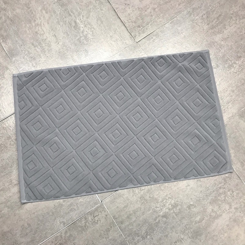Japanski stil mini pamukasti kupaonski prostirac, 240 g upijajući, veličine 60×40 cm ili 80×50 cm