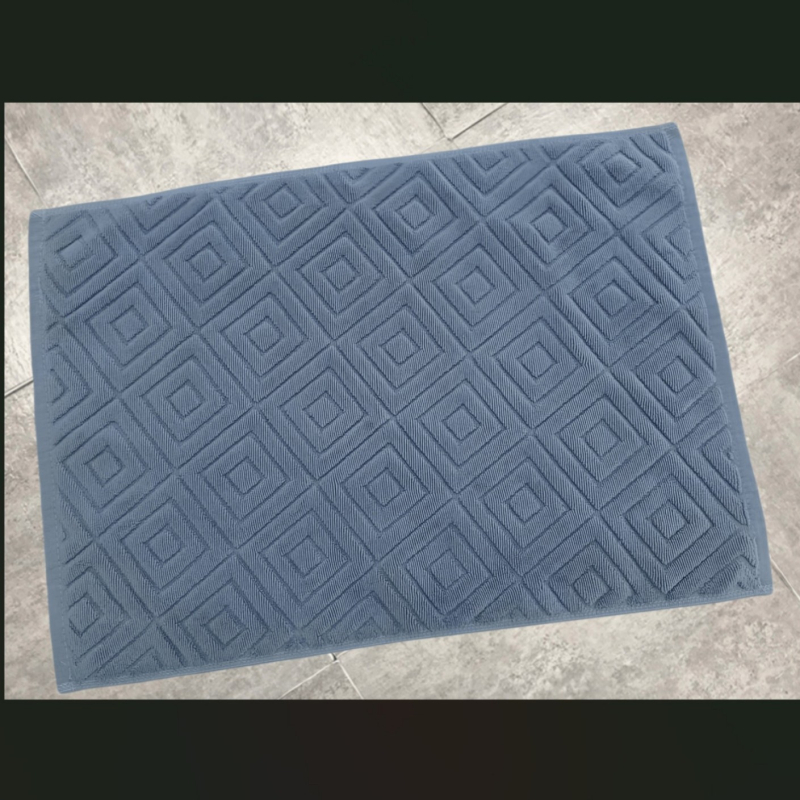 Japanski stil mini pamukasti kupaonski prostirac, 240 g upijajući, veličine 60×40 cm ili 80×50 cm