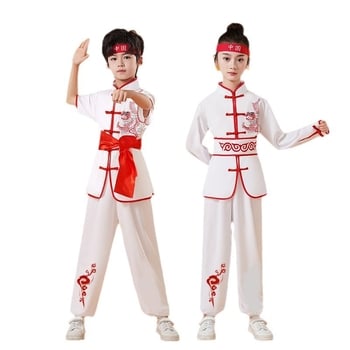 Vaikų Taiji pasirodymo kostiumas, unisex, audinys 98% spandeksas ir pamušalas 98%