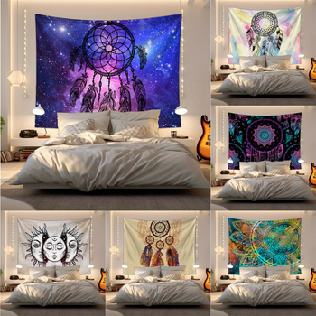 Poliesterska tapiserija za zid s motivom ljudske figure, nordijskog stila, pravokutnog oblika, pogodna za dnevni boravak, spavaću sobu i studij.