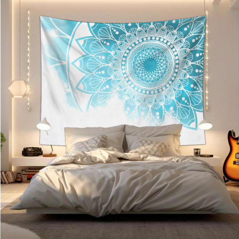 Poliesterska tapiserija za zid s motivom ljudske figure, nordijskog stila, pravokutnog oblika, pogodna za dnevni boravak, spavaću sobu i studij.