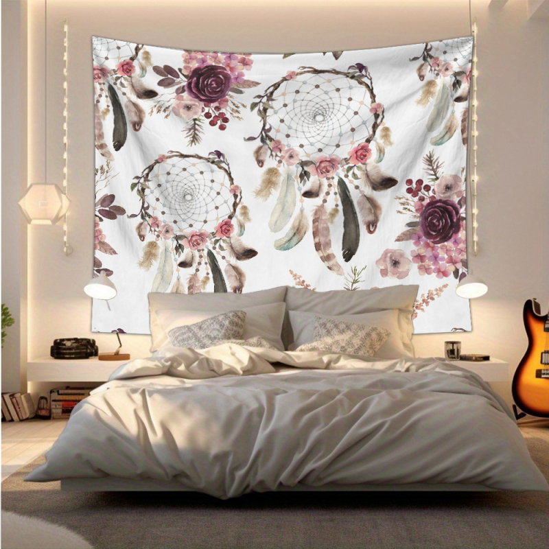 Poliesterska tapiserija za zid s motivom ljudske figure, nordijskog stila, pravokutnog oblika, pogodna za dnevni boravak, spavaću sobu i studij.