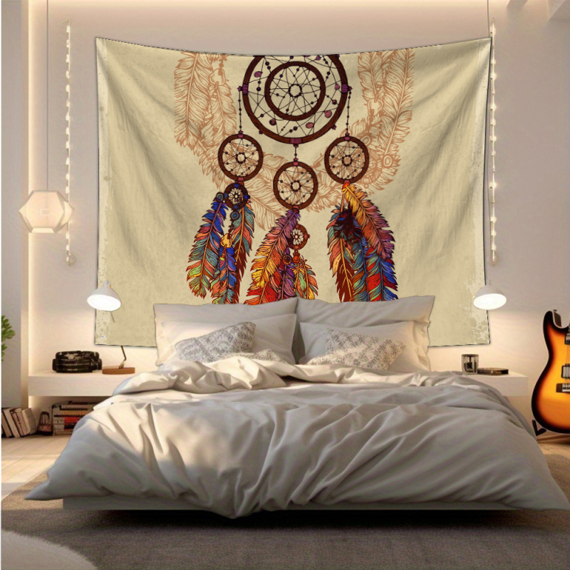 Poliesterska tapiserija za zid s motivom ljudske figure, nordijskog stila, pravokutnog oblika, pogodna za dnevni boravak, spavaću sobu i studij.