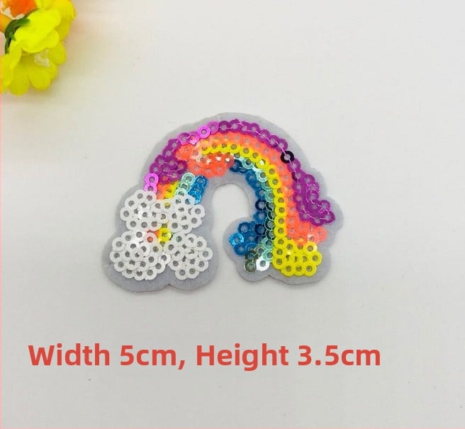 Снежен човек апликация – бродерия с мъниста и пайети за коледна украса, DIY аксесоари (Материал: бродерия с мъниста и пайети; Приложение: Друго; Марка: Друго)