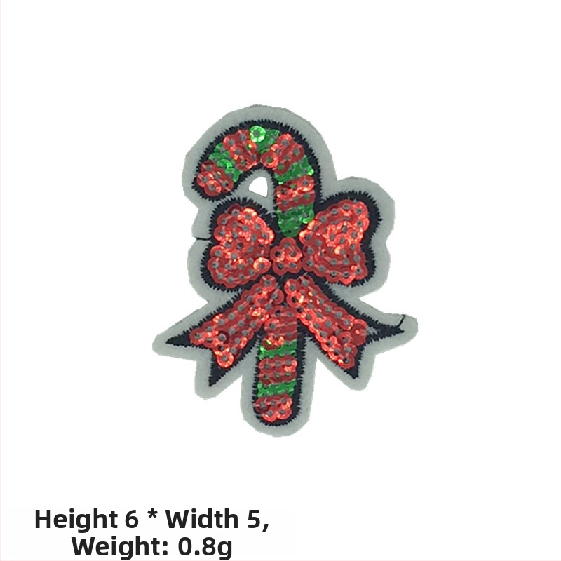 Снежен човек апликация – бродерия с мъниста и пайети за коледна украса, DIY аксесоари (Материал: бродерия с мъниста и пайети; Приложение: Друго; Марка: Друго)