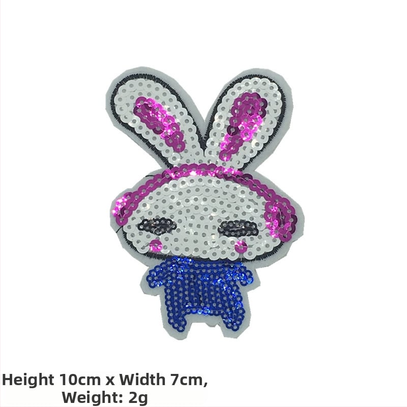 Снежен човек апликация – бродерия с мъниста и пайети за коледна украса, DIY аксесоари (Материал: бродерия с мъниста и пайети; Приложение: Друго; Марка: Друго)