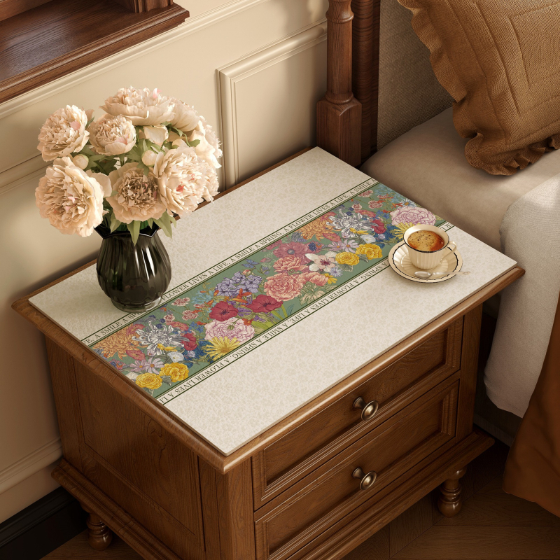 Ameerika retro stiilis öölaudakatte – veekindel, õli- ja tolmukindel, pesemisvaba