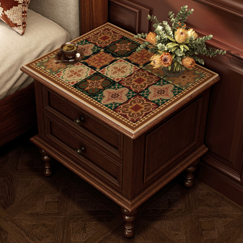 Ameerika retro stiilis öölaudakatte – veekindel, õli- ja tolmukindel, pesemisvaba