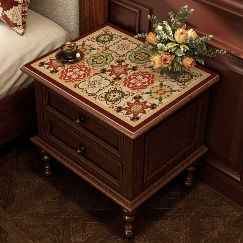 Ameerika retro stiilis öölaudakatte – veekindel, õli- ja tolmukindel, pesemisvaba