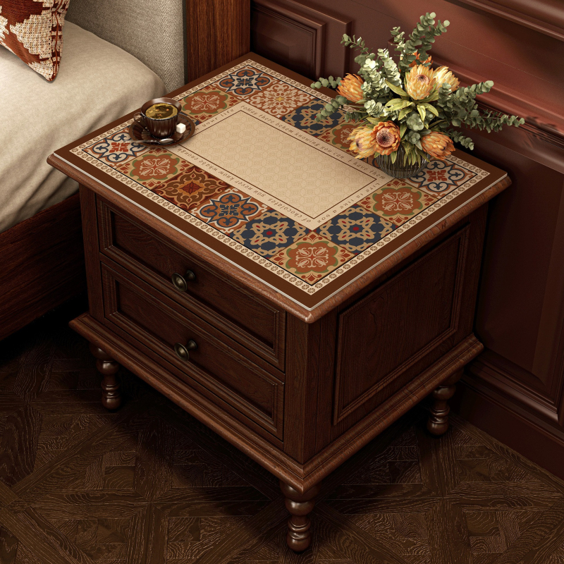 Ameerika retro stiilis öölaudakatte – veekindel, õli- ja tolmukindel, pesemisvaba