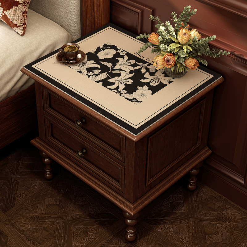 Ameerika retro stiilis öölaudakatte – veekindel, õli- ja tolmukindel, pesemisvaba