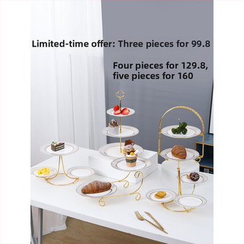 Gyümölcskosár kijelző állvány - többszintes desszert és sütemény tároló, modern egyszerű stílus, Unique márka, 2023-ban bemutatva, licenc Guangdong xk16-204-01508