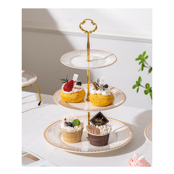 Gyümölcskosár kijelző állvány - többszintes desszert és sütemény tároló, modern egyszerű stílus, Unique márka, 2023-ban bemutatva, licenc Guangdong xk16-204-01508