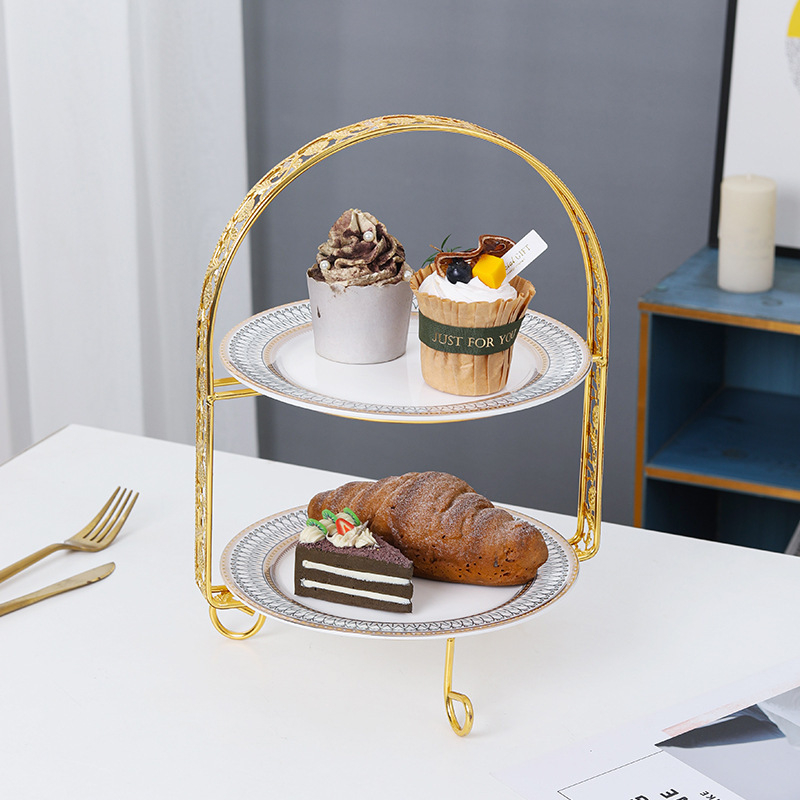 Gyümölcskosár kijelző állvány - többszintes desszert és sütemény tároló, modern egyszerű stílus, Unique márka, 2023-ban bemutatva, licenc Guangdong xk16-204-01508