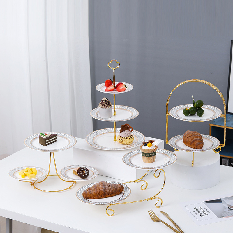 Gyümölcskosár kijelző állvány - többszintes desszert és sütemény tároló, modern egyszerű stílus, Unique márka, 2023-ban bemutatva, licenc Guangdong xk16-204-01508