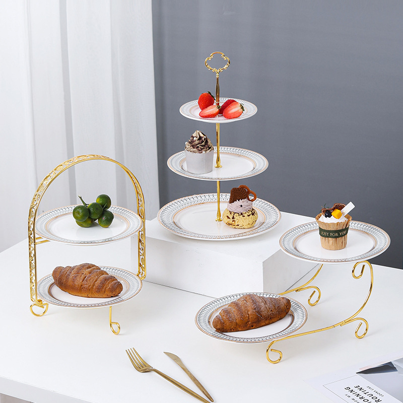 Gyümölcskosár kijelző állvány - többszintes desszert és sütemény tároló, modern egyszerű stílus, Unique márka, 2023-ban bemutatva, licenc Guangdong xk16-204-01508