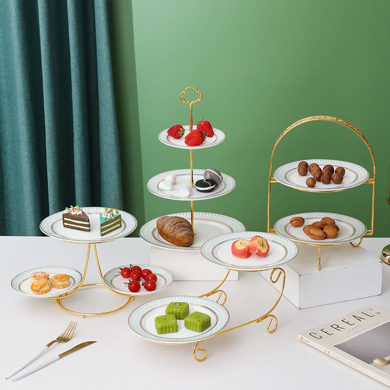 Gyümölcskosár kijelző állvány - többszintes desszert és sütemény tároló, modern egyszerű stílus, Unique márka, 2023-ban bemutatva, licenc Guangdong xk16-204-01508