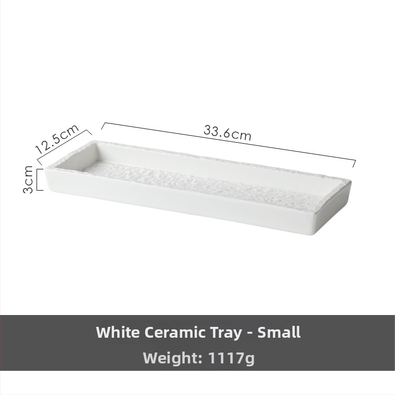 Keramički pladanj, kvadratnog oblika, moderni minimalistički stil, prilagodljiva