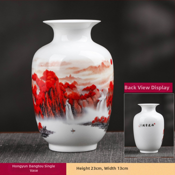 Tryjų porcelaninių vazonų rinkinys Hao Han, kinų stiliaus namų dekoras svetainei