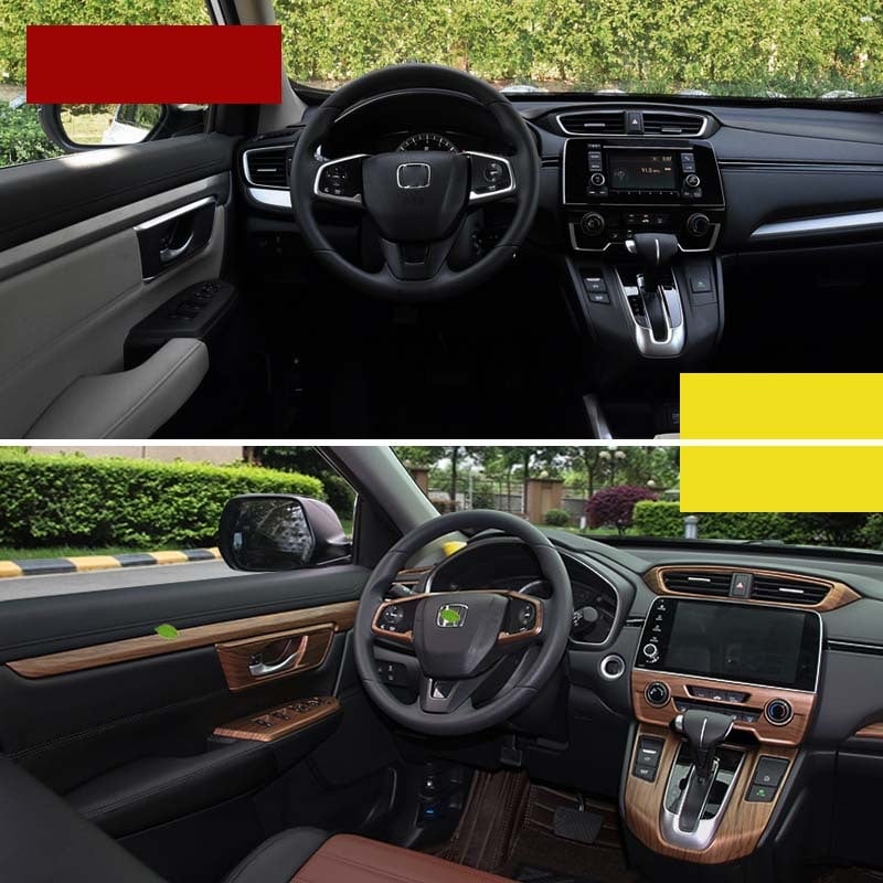 Tanglian hottop Honda CR-V 5-os kartos interjero komplektas su medžio rašto apdaila, pilnas automobilio vidaus komplektas