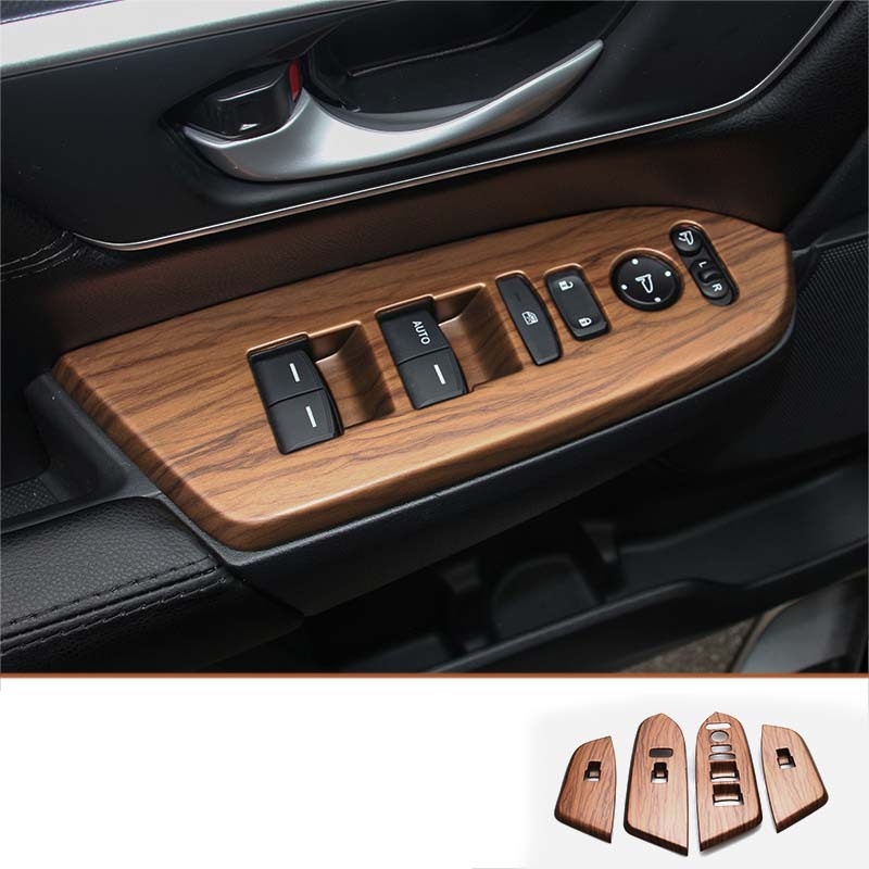 Tanglian hottop Honda CR-V 5-os kartos interjero komplektas su medžio rašto apdaila, pilnas automobilio vidaus komplektas