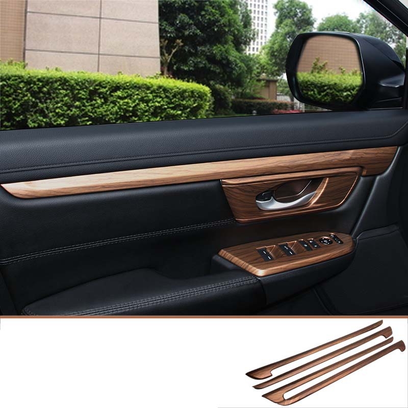 Tanglian hottop Honda CR-V 5-os kartos interjero komplektas su medžio rašto apdaila, pilnas automobilio vidaus komplektas