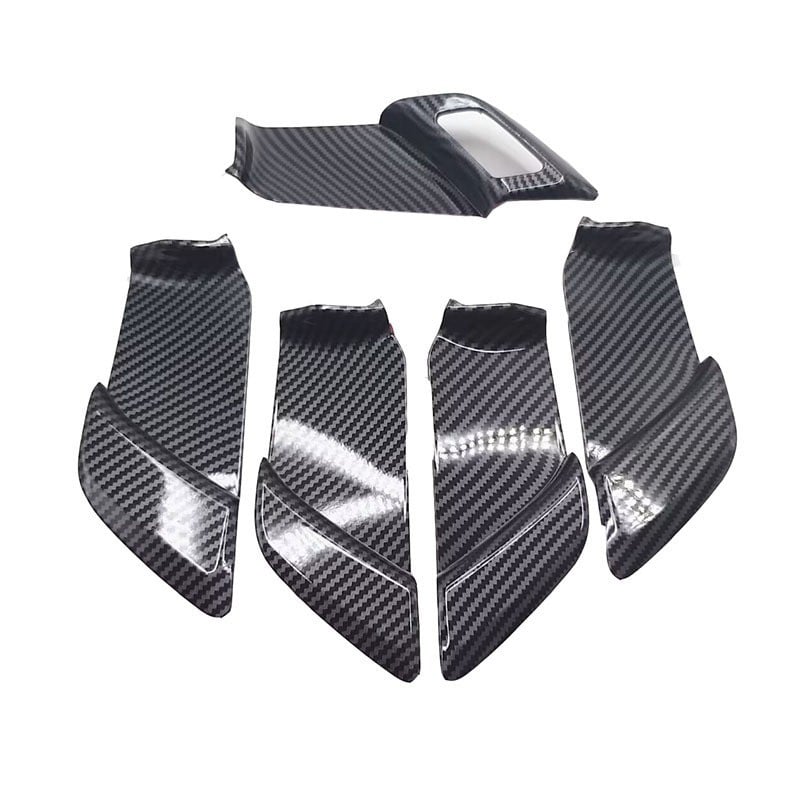 Prius 23 modelių vidaus apdaila — ABS centrinė konsolė, puodelio laikiklio rėmas, oro išleidimo dekoro, vidinė durų rankena