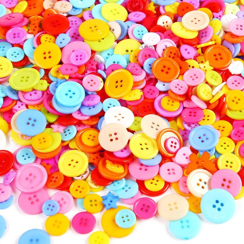Gumbi za DIY rukotvorine – plast/smola, uzorak: jagoda, petokraka zvijezda, kružni; stil: crtani; tehnologija obrade: Drugo